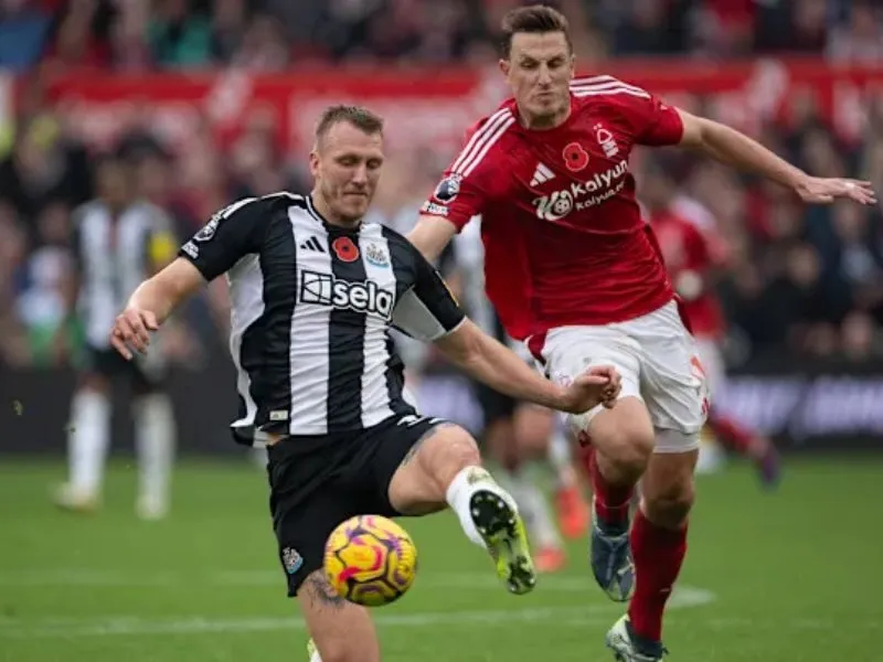 Đội hình câu lạc bộ bóng đá Nottingham Forest gặp Newcastle