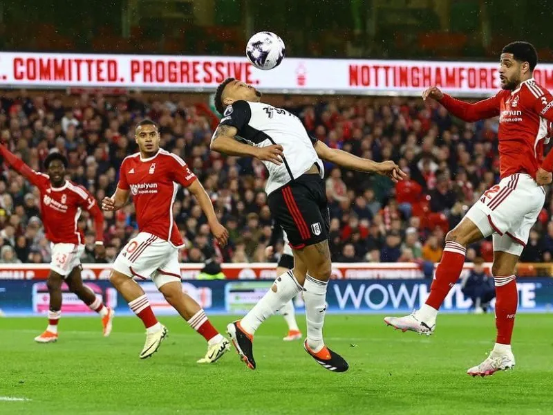 Bảng số liệu thống kê về câu lạc bộ bóng đá Nottingham Forest gặp Fulham