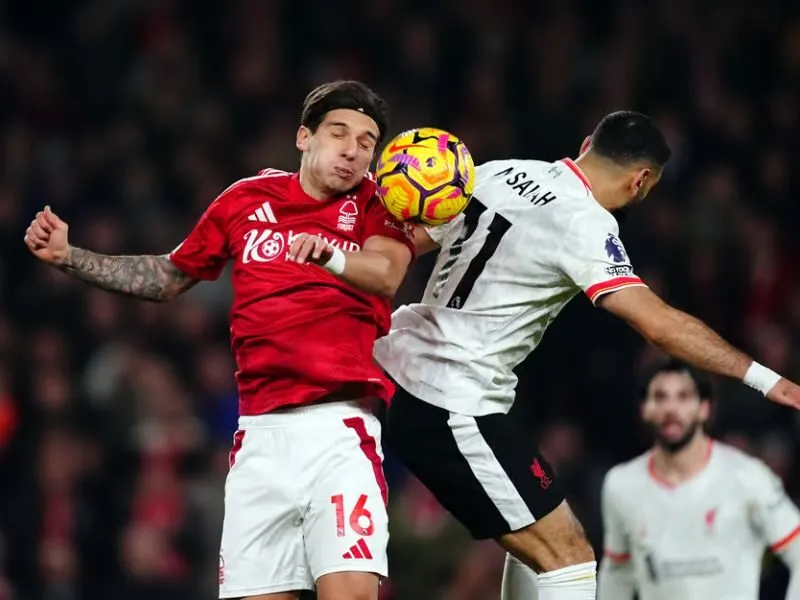 Tổng quan về số liệu thống kê về Liverpool gặp Nottingham Forest