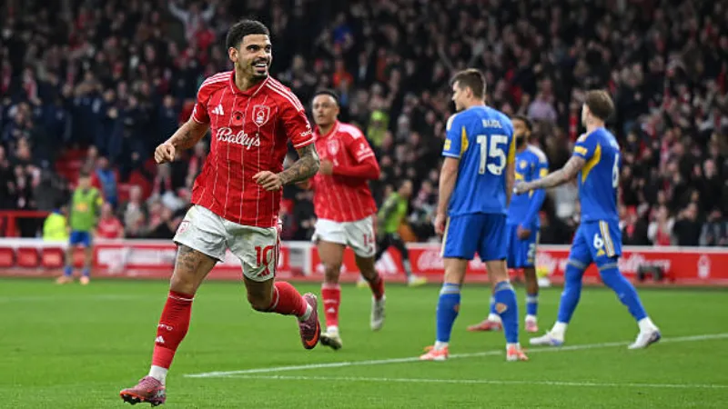 Bức tranh phong độ Nottingham Forest gần đây qua số liệu